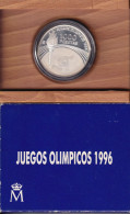 MONEDA DE PLATA DE 1000 PESETAS JUEGOS OLIMPICOS AÑO 1996 EN SU ESTUCHE ORIGINAL CON CERTIFICADO - Ongebruikte Sets & Proefsets