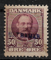 DENMARK 1907 King Frederik VIII - OVP. ULTRAMAR - 50 Ore - MH (NP#160-P23-L1) - Neufs