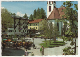 Delcampe - AK 235861 AUSTRIA - Seefeld - Dorfplatz Mit Pfarrkirche St. Oswald - Seefeld