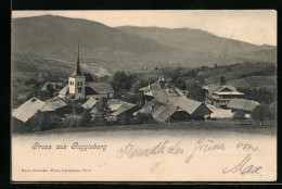 AK Guggisberg, Blick Auf Den Ort  - Guggisberg