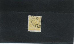 LUXEMBOURG-1880-N°41 -5c JAUNE /O/ - 1852 Guillaume III