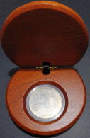 MONEDA DE PLATA DE 1000 PESETAS JUEGOS PARALIMPICOS AÑO 2000 EN SU ESTUCHE ORIGINAL - Ongebruikte Sets & Proefsets