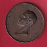 FRANCESCO I MEDAGLIA 1815 INGRESSO A MILANO - Royal / Of Nobility