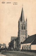 [-5%] BELGIQUE - Jabbeke - LEglise - Leveevtehlus S Rubert - Animé - Préaux Ghlin - E. Billiet - Carte Postale Anc - Jabbeke