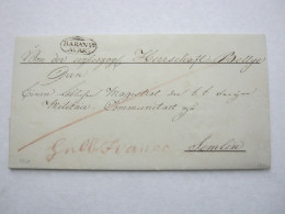 POLEN ,  Brief Aus Barany  1824 Mit Inhalt - ...-1860 Vorphilatelie