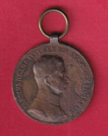 AUSTRIA MEDAGLIA CARLUS 1914 - Royal / Of Nobility