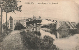 [-5%] BELGIQUE - Iseghem - Hooge Brug Op Het Kanaal - Strobbe-Hoornaert - Rivière - Escalier - Carte Postale Ancienne - Izegem
