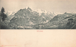 [-5%] SUISSE - Mürren - Panorama - Montagne - Glacier - Vallée - Village - Ed Photoglob Co - Carte Postale Ancienne - Mürren