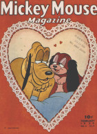 Delcampe - Mickey Mouse Magazine - Pluto Amoureux - BD 27 - 2 Scans - Sonstige & Ohne Zuordnung