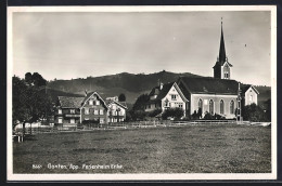 AK Gonten /App., Ferienheim Erika Mit Kirche  - Gonten