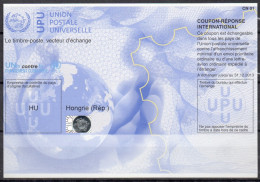 HUNGARY HONGRIE UNGARN  Na34  20090528 AA International Reply Coupon Reponse Antwortschein IRC IAS  Mint ** - Briefe U. Dokumente