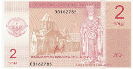 NAGORNO KARABAK NLP 2 DRAM   2004    UNC. - Nagorno Karabakh