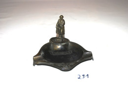 C291 Cendrier En Bronze - Napoléon - Waterloo - Art Deco - Metal