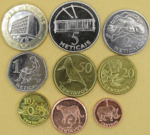 MOZMABIQUE 2006 Set 9 Coins - Mozambico