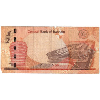 Bahrain, 1/2 Dinar, TB - Bahrain