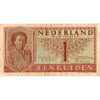 PAYS BAS - PICK 72 - 1 GULDEN - 08/08/1949 - TB+ - Other & Unclassified