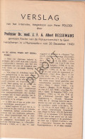 Occultisme/Hypnose A. Bessemans 1948 - Verslag Van Het Interview  (V3564) - Anciens