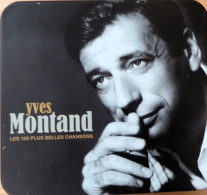 YVES MONTAND - LES 100 PLUS BELLES CHANSONS - COFFRET METAL  5 CD - Compilaties