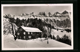AK Flums, Ski- Und Ferienheim Bühl Mit Dem Churfirsten  - Flums