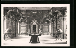 AK Stift Melk, Inneres Der Bibliothek  - Libraries