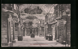 AK St. Gallen, Blick In Die Stiftsbibliothek  - Libraries