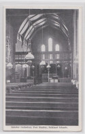 Falkland Islands Interior Cathedral Port Stanley Vintage Postcard - Falkland Islands