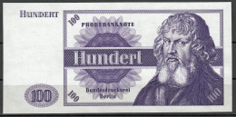 Testnote Proba Forma, Probedruck Deutschland Bundesdruckerei Berlin 100 Mark - [17] Fakes & Specimens