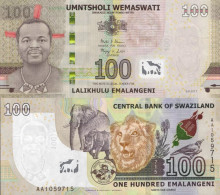 Eswatini Swaziland 100 Emalangeni 2017 UNC - Swaziland