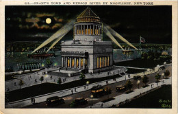 CPA Grant's Tomb And Hudson River By Moonlight NEW YORK CITY USA (790207) - Hudson River