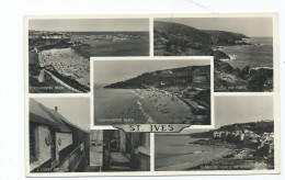 Cornwall  St.ives Multiview Rp   Postcard  Valentine's - St.Ives