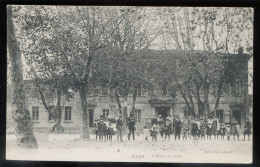 Delcampe - Aups. Hôtel De Ville -  Belle Cpa Animée Neutre ** Format 9x14 -Ed. Vve Lambert  (d'autres Cpa Du 83 à Venir Si Demande) - Aups