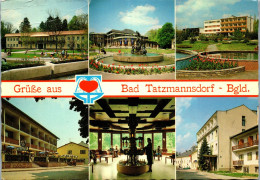 59706 - Burgenland - Bad Tatzmannsdorf , Hotel Batthyany , Hotel Kastell , Pension Furth - Gelaufen 1983 - Oberwart