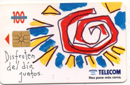 Delcampe - ARGENTINA - CHIP CARD - TELCOM - DISFRUTEN DEL DIA JUNTOS - Argentinien