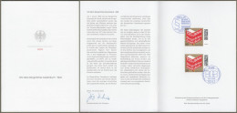 Bund: Minister Card, Ministerkarte Typ VII , Mi-Nr. ? ESST: " 125 Jahre Bürgerliches Gesetzbuch - BGB "  X - Brieven En Documenten