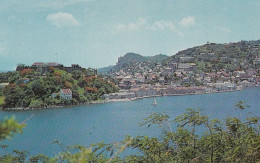 Grenada West Indies - St George's Harbor Old Postcard - Grenada