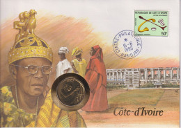 Numisbrief Van Cote-D'Ivoire 1990 - Côte-d'Ivoire