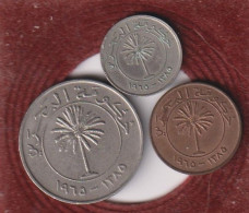 3 Pièces De Bahrein 1970 - Bahrein