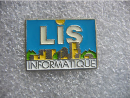 Pin's LIS Informatique - Computers