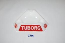 C306 Cendrier Vintage TUBORG - BISTROT - Glass