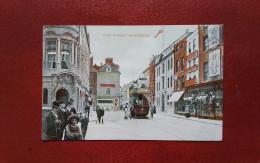 ANGLETERRE - WORCESTER - HIGH STREET - BELLE ANIMATION... - Worcester
