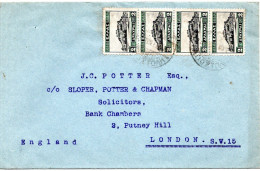 87751 - Griechenland - 1933 - 4@2Dr A Bf ATHINAI -> Grossbritannien - Briefe U. Dokumente