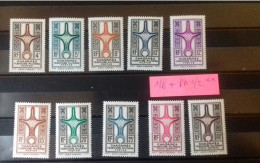 GHADAMES N°1/8 + PA 1/2** - Unused Stamps