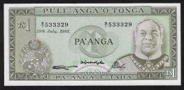 TONGA 1 Pa'anga 1982 P-19c GEM UNC - Tonga