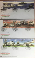 United Nations 2010 UN Transport First Day Covers FDC - Collections, Lots & Series