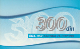 PREPAID PHONE CARD SERBIA  (CY2053 - Yugoslavia