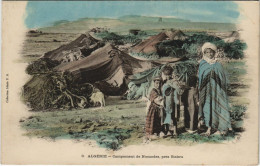 Delcampe - CPA ALGERIA BISKRA Campement De Nomades Pres Biskra (1145914) - Biskra