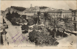 Delcampe - CPA ALGERIA BONE Le Cours National Et L'Hotel De Ville (1144597) - Annaba (Bône)