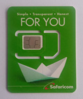 Kenia - Safaricom "FOR YOU" GSM  Chipcard, UNUSED - Kenia