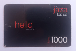 Kenia - 1,000 Shillings Orange Kenya Jaza Hello Top Up Recharge Card  , USED (Expired 31.12.2010) - Kenia