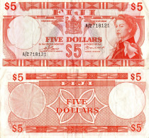 Fiji, 5 Dollars 1974, Pick 73(b), VF - Fiji